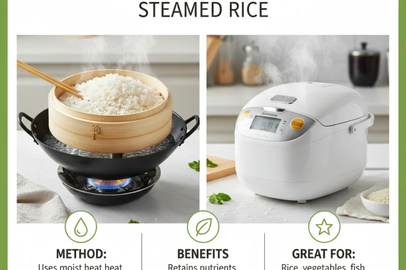 Dampfreis-Learn About the Steaming Cooking Method | HDPiks