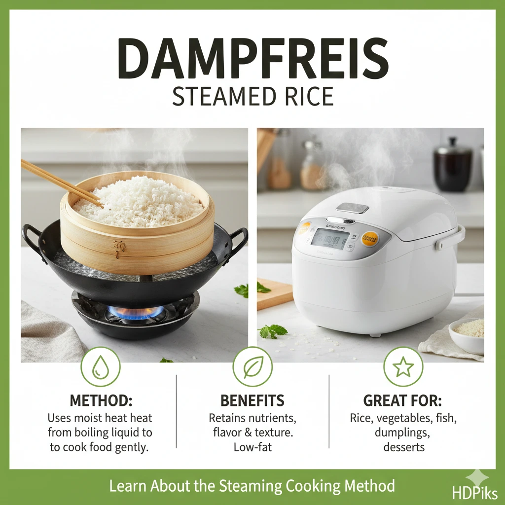 Dampfreis-Learn About the Steaming Cooking Method | HDPiks