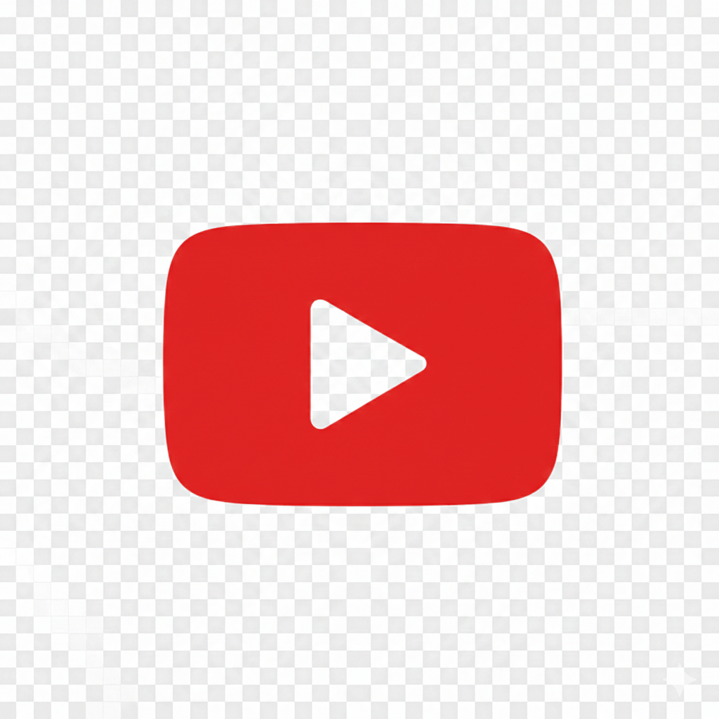 YouTube Logo PNG 4K Black Transparent HD Download