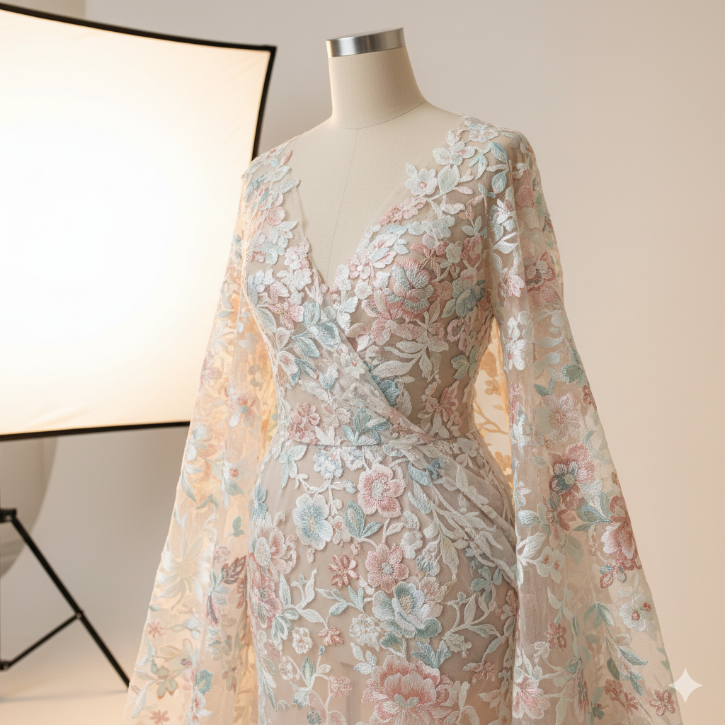 Floral Fabric by the Yard – Cotton, Silk, Vintage & Wedding