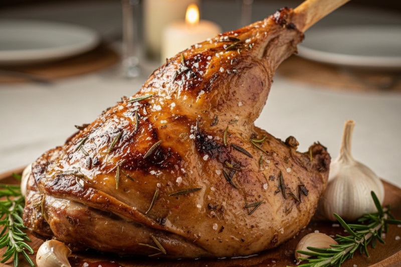 Goat’s Leg-HD Images & Stunning Culinary Photography