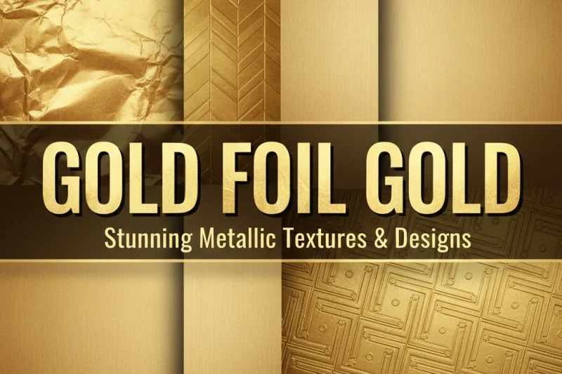 Gold Foil Gold-Stunning Metallic Textures & Designs | HDPiks