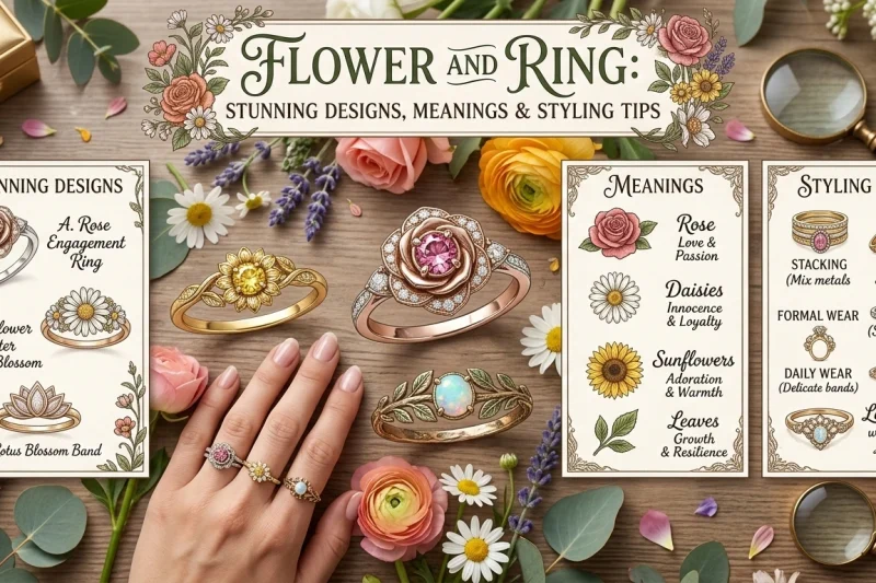 Flower and Ring: Stunning Designs, Meanings & Styling Tips