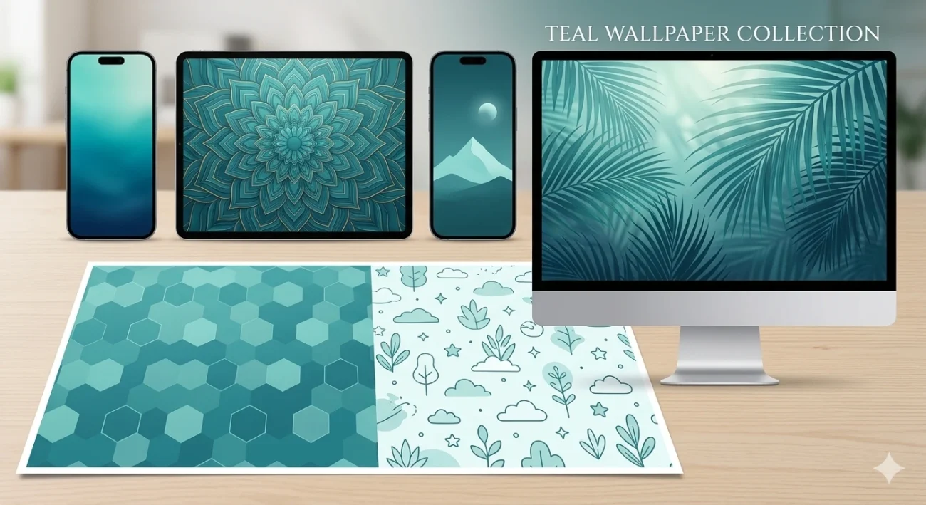 Teal Colour Wallpapers | HD & 4K Backgrounds